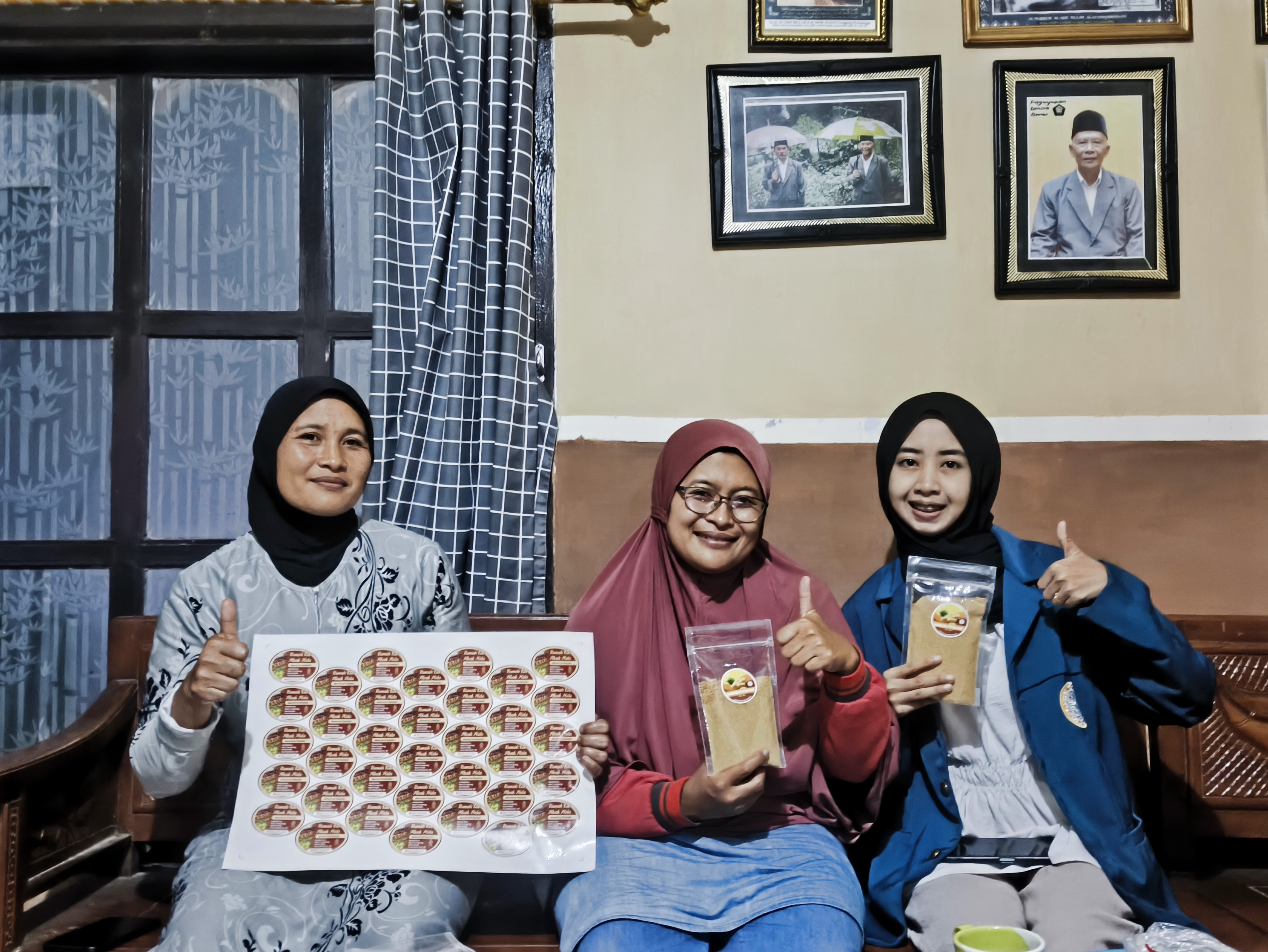 Kegiatan pendataan UMKM yang ada di kawasan Desa Bermi, Kecamatan Krucil, Probolinggo.